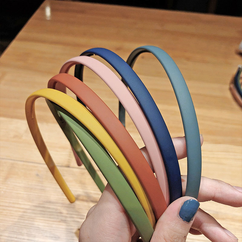 

Simple Party Costume Daily Decorations Headwear for Women Girls Candy Colors Hair Sticks Bath Fashion Accessories, Mixed