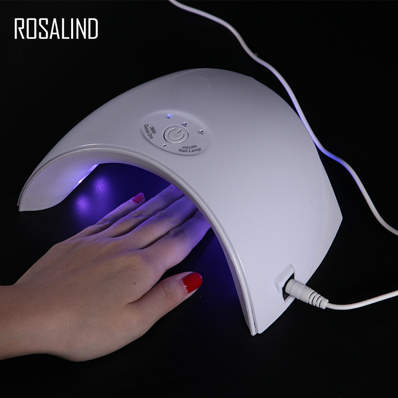 

36W uv led lamp nail USB Connector uv light for gel nails Ultraviolet led Dry Lamp, White