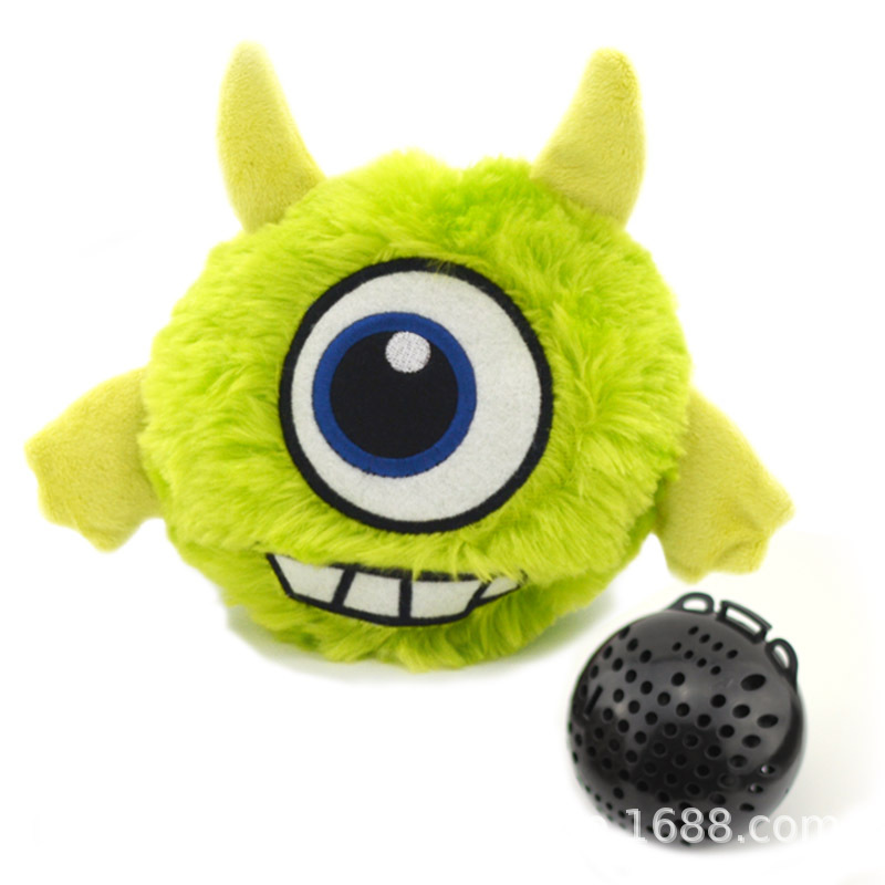 green monster plush toy