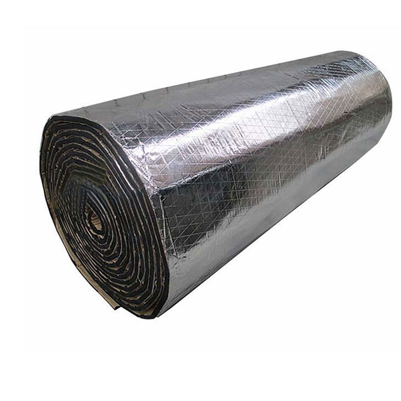 2 rouleaux d'isolation phonique et thermique pour voiture, 100x50cm, mousse de 10mm, Fiber de verre, accessoires d'intérieur automobile