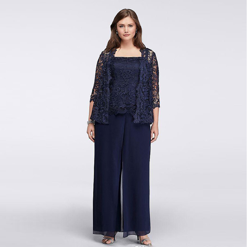 plus size ladies trouser suits for weddings