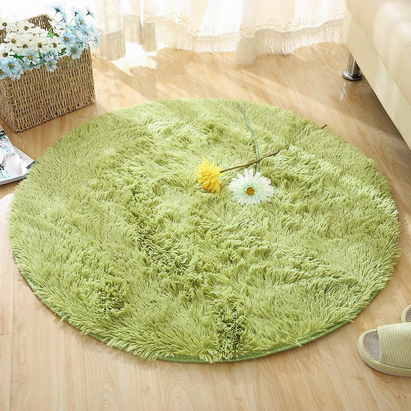 

Yoga Mat Hanging Basket Chair Round Floor Rug Lamb Velvet Living Room Bedroom Carpet Computer Blanket 2019 Hot, Pink