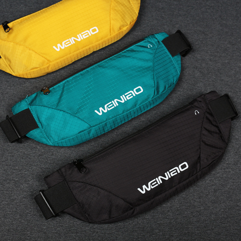 

Colorful Waist bag Waterproof Waist Bum Bag Running Jogging Belt Pouch Zip Fanny Pack Sport Runner crossbody bags for women, Black