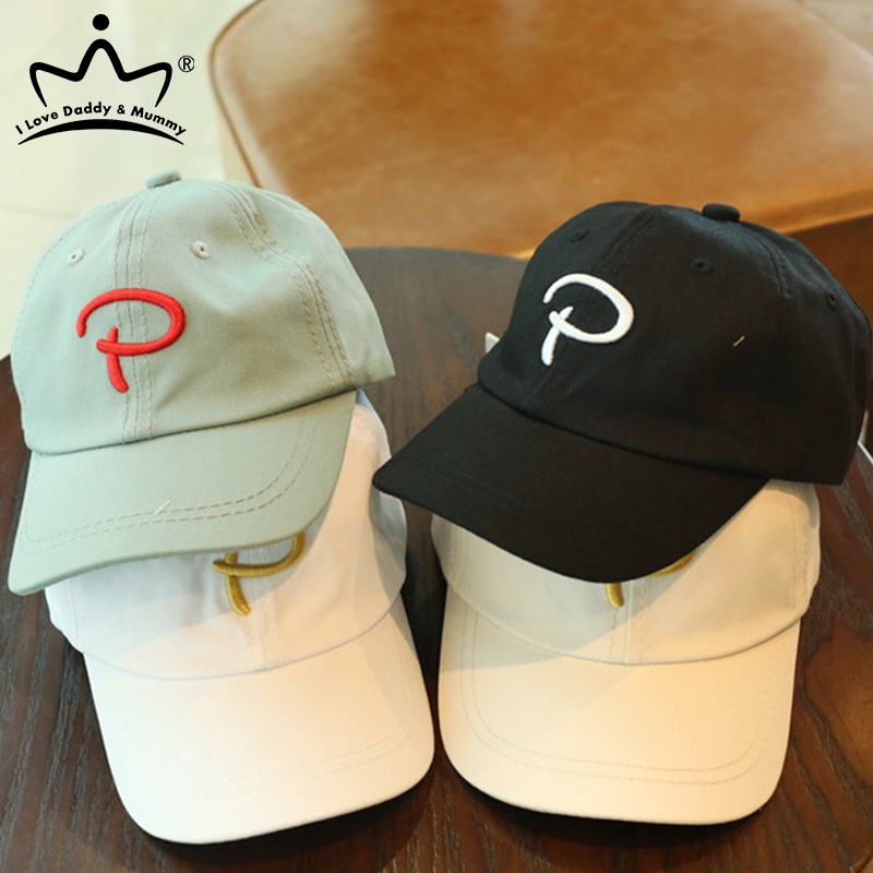 

Summer Baby Boy Girl Baseball Cap Letter Embroidery Cotton Children Cap Kids Solid Color Adjustable Sun Hat 3-8Y, Yellow