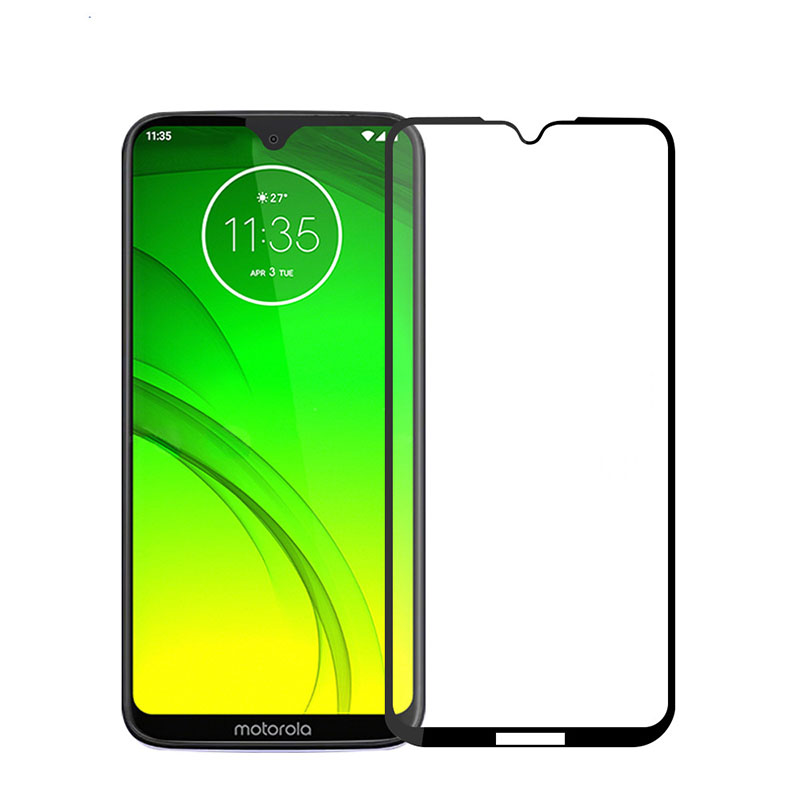 

Curved Edge Full cover Tempered Glass For Motorola MOTO G7 power G7 play LG K40 Screen Protector explosion-proof with paper package