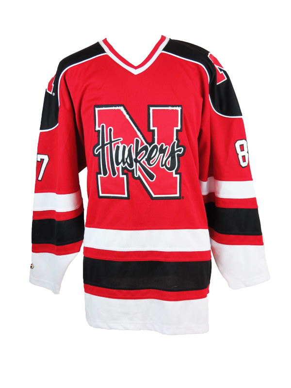 

Custom Men' Nebraska Cornhuskers Hockey Jersey Embroidery Stitched Any Name Any Number Hight Quality Size -3XL, Custom any name number