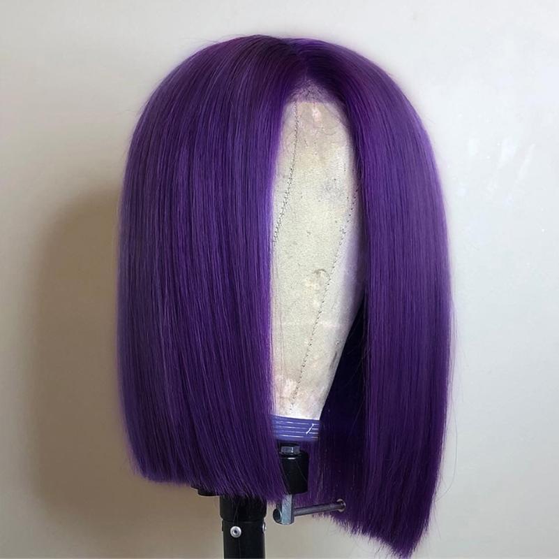 Black Purple Short Wig Sales On Christmas 2020 Buy Cheap In Bulk From China Suppliers With Coupon Dhgate Com