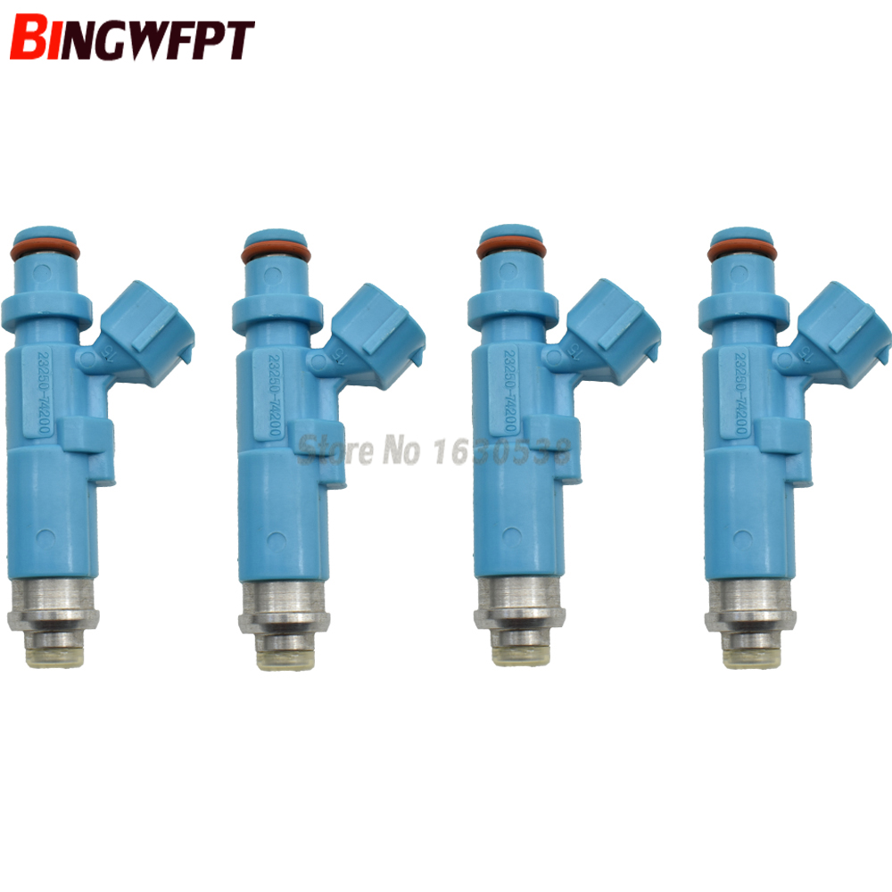 4pcs véritables injecteurs de carburant 540cc 23250-74200 pour SXE10 IS200 RS200 pour Celica MR2 ST205 3SGTE 3SGTE SW20