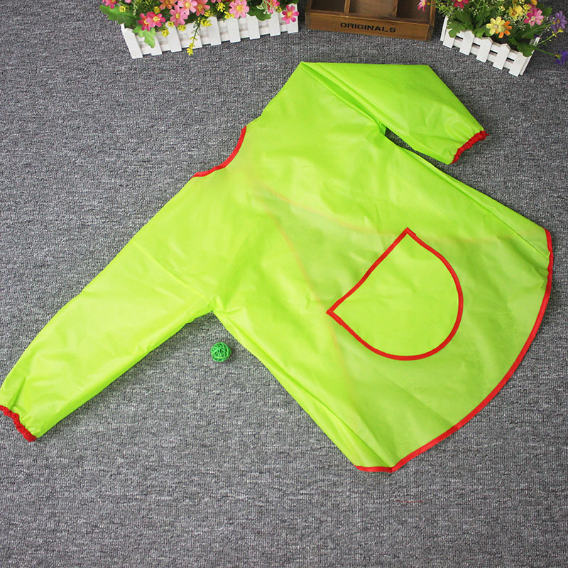 

EVA Waterproof Children's Apron Long Sleeve Bib Kindergarten Kids Art Class Painting Overalls Kitchen Cooking Antifouling Smocks