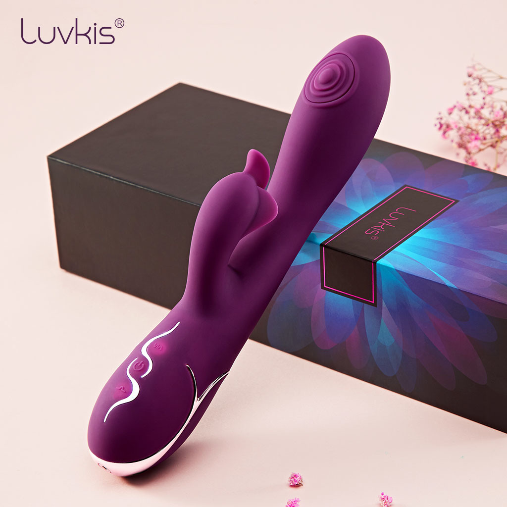 

Luvkis Mr.Tic Rabbit Vibrator G Spot Stimulate Clitoral Vibrate Clit Suck G-Spot Dildo Butterfly Sex Toy for Women Adult Product Y191228
