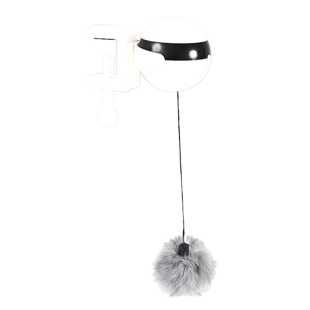 

2 in 1 cat automatic rotation cat kitten play toy chaser interactive toy