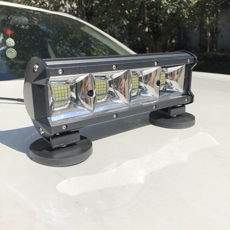 

Portable Magnet Mounts 192w White Flood Led work light bar Offroad Car truck Roof Emergency Work lamp Backup light Camp Rescue
