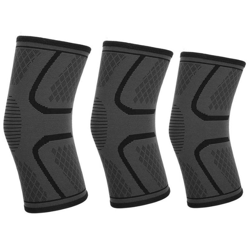 

Compression Knee Brace Anti-Slip Protective Kneecap Nylon Knee Support Cycling Running Ftiness Elastic Pads Protector, As pic