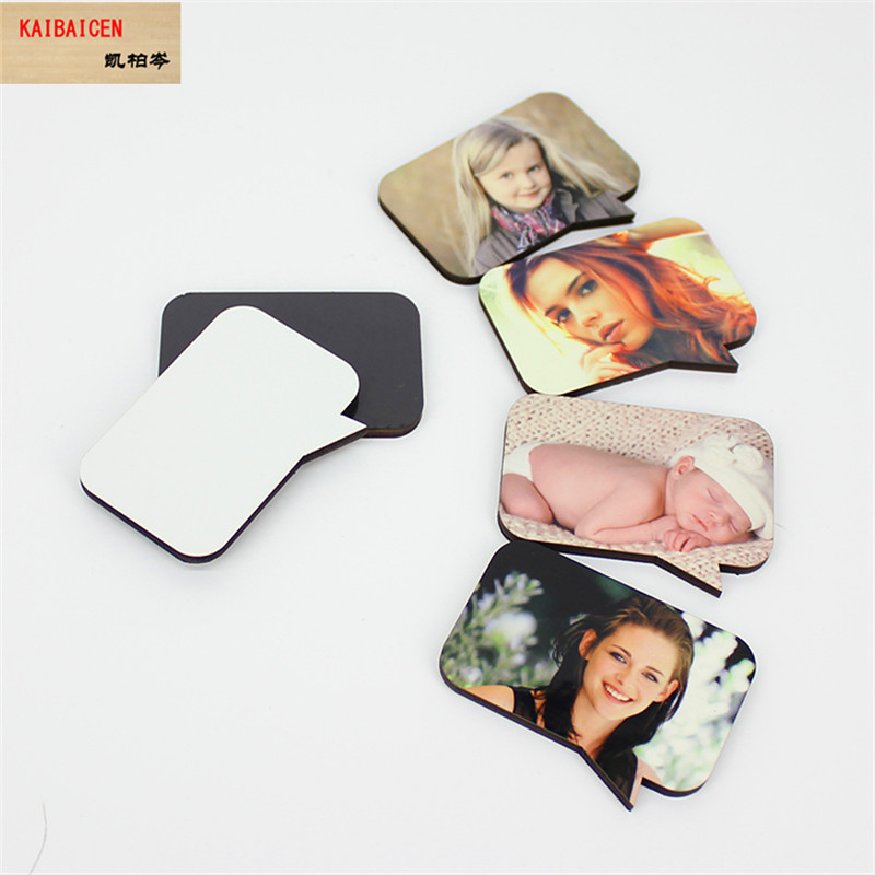 

Sublimation Blank 8DI-012 DIY Refrigerator Sticker Fridge Magnet For Kids Message Holder Home Decor