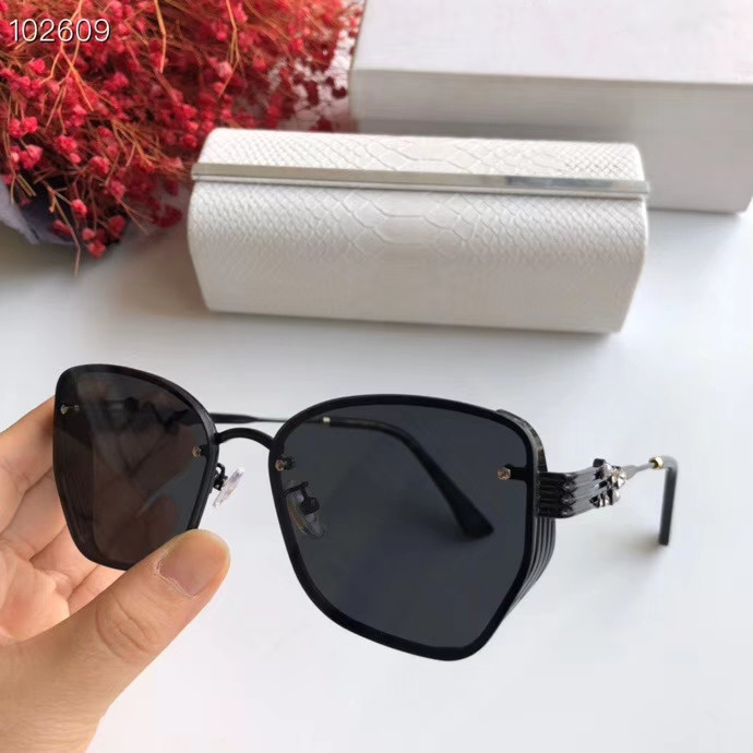 

Luxury 2019 Sunglasses Women Designer Popular Fashion Big Hollow Frame Summer Style Top Quality UV Protection Lens Come With Case