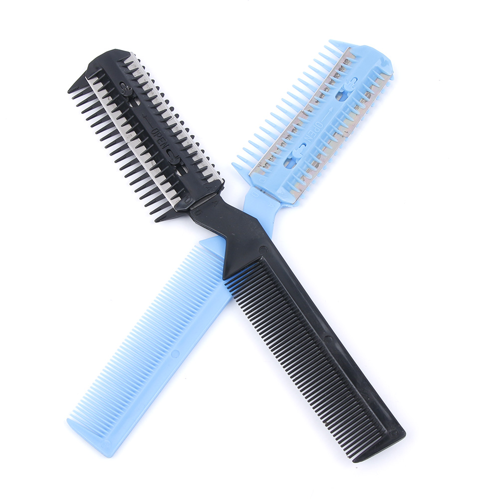 dog comb with razor