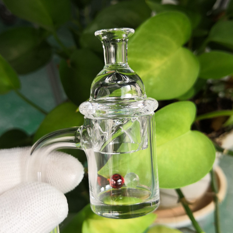 

2019 New Quartz Banger Nail with Spinning Carb Cap and Terp Pearl Female Male 10mm 14mm 18mm Joint 90 Degrees For Glass Bongs