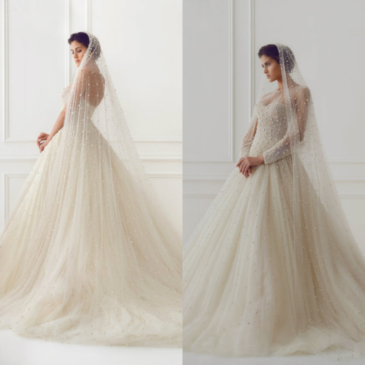 

Vintage Elegant Ball Gown With Jacket Sweetheart Sleeveless Lace Up Pearls Beaded Wedding Dresses Wedding Gowns Sweep Train Bridal Gowns, Chocolate