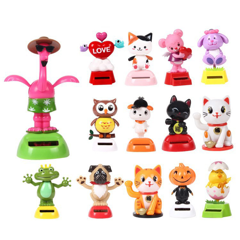 solar powered dancing figures