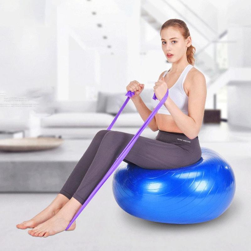 

Yoga Fitness Resistance Bands Elastic Stretch Tension Pull Rope Exercise Indoor Training Workout Sports Gym Equipment 150cm