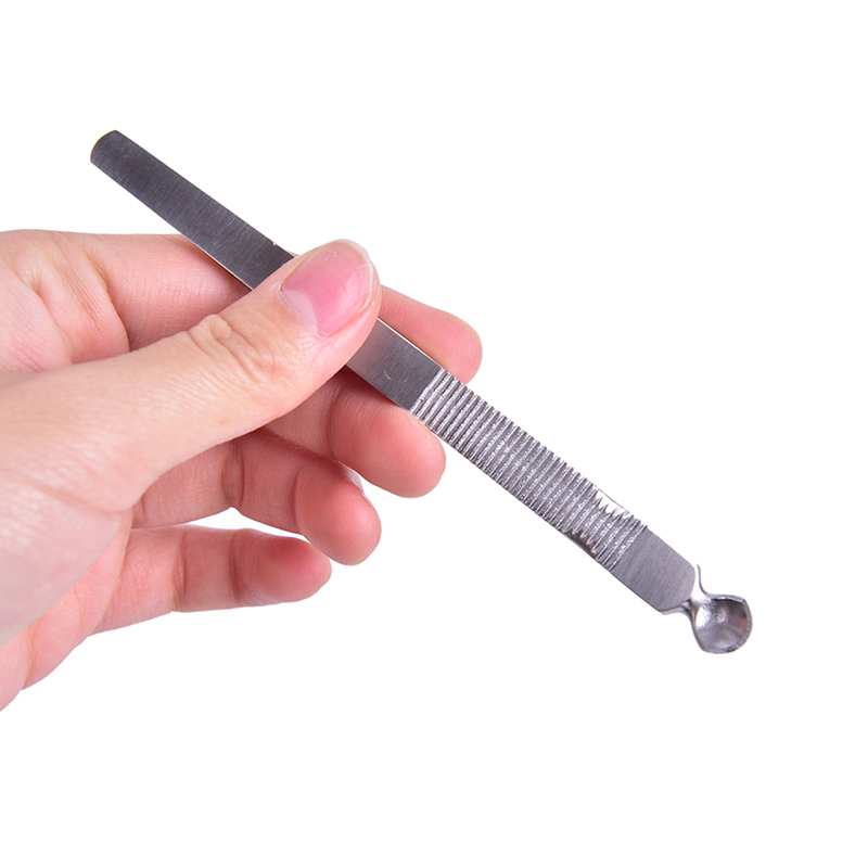 

1pcs Cuticle Scoop Pusher Dead Skin Remover Nail Cleaner Pedicure Manicure Salon Nail Cleaner Manicure Pedicure Tool