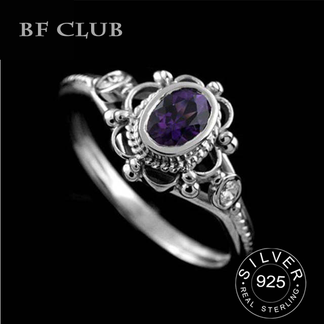 Élégant Femme Amethys Bagues Gemme Fashion Fête De Fiançailles JEWELRY RING 6-10