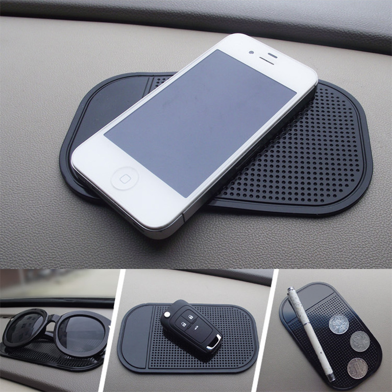 llaves gafas de sol monedas Multifuncional Antideslizante Mat Coche Salpicadero Antideslizante Pad Coche Coj/ín Pegajoso Holder Magic antideslizante Mat para el tel/éfono y gps etc