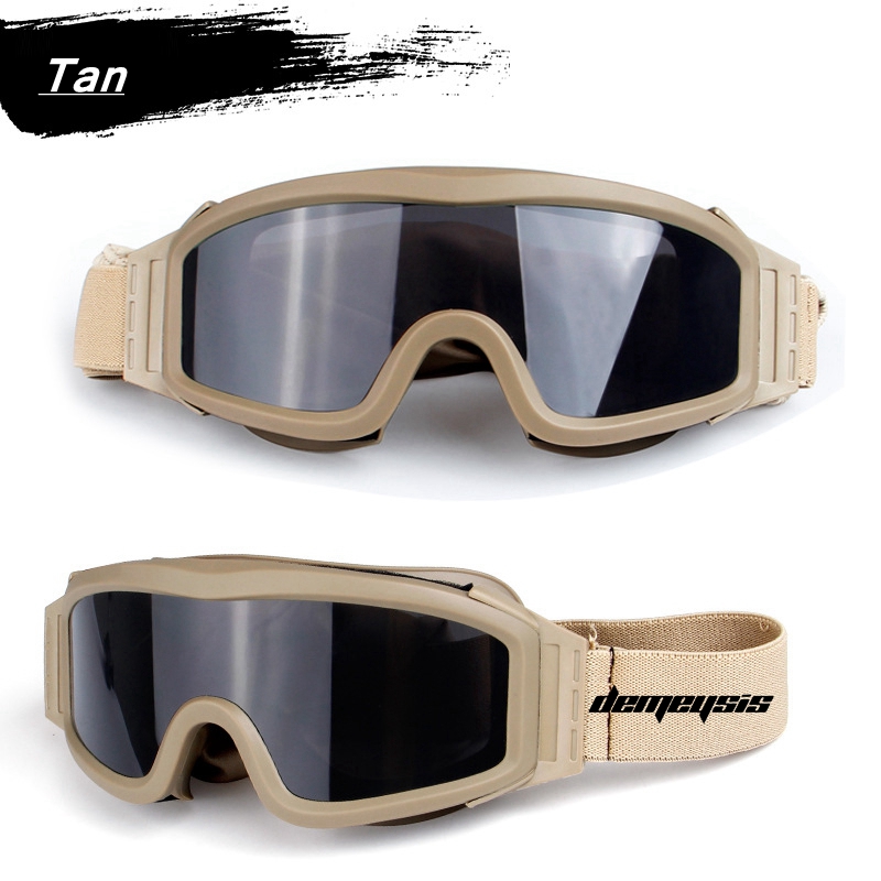 

Tactical Goggles Paintball Shooting Wargame Army Sunglasses Tactical Eye Protection