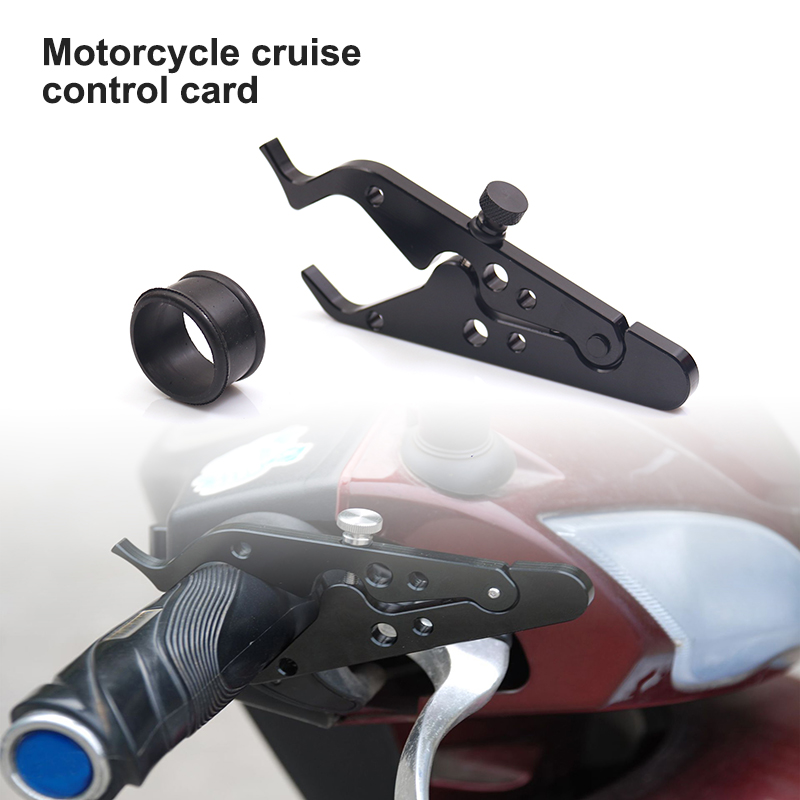 

Universal Motorcycle Throttle Clamp With Aluminum And rubber Cruise Motorbike Throttle Control Lock Hand Grips Assist Part