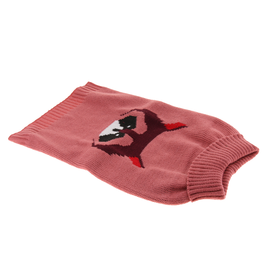 

pet dog knitted sweater warm puppy clothes dog costume puppy winter sweatershirt hoodies dog clothes