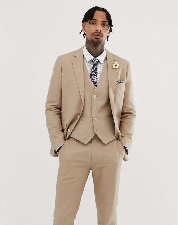 plus size white linen pants suit