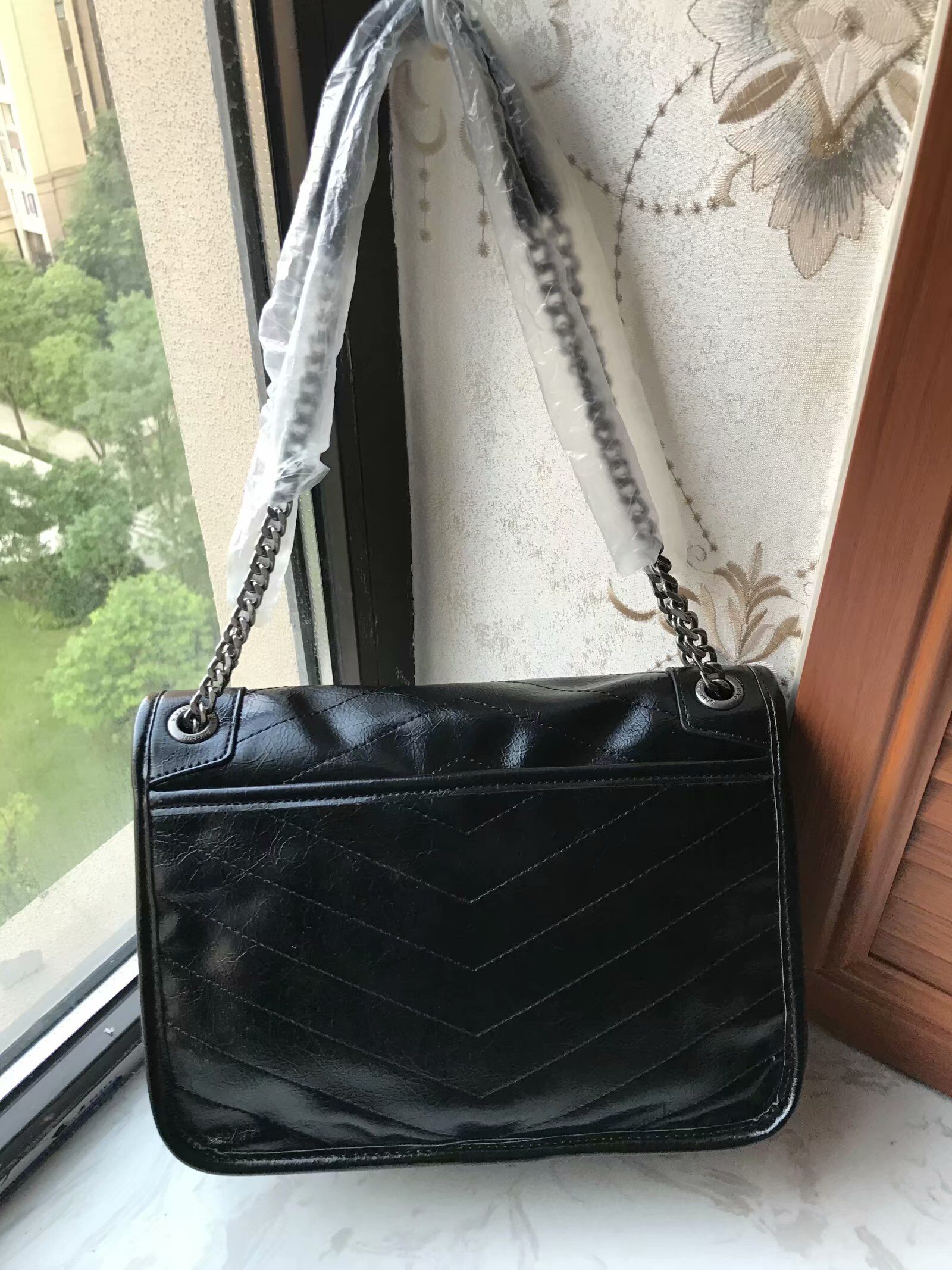 

high quality top pu Classic Leather black gold silver chain hot sell 2018 new women bags handbags shoulder bags F1 tote bags messenger #316Y, Customize