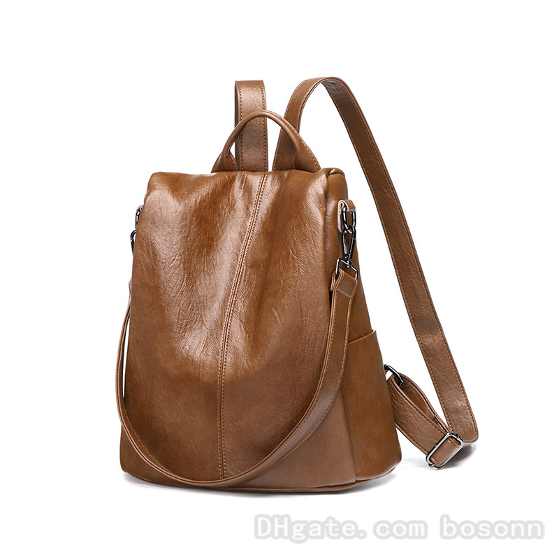 mochila de cuero pequeña mujer