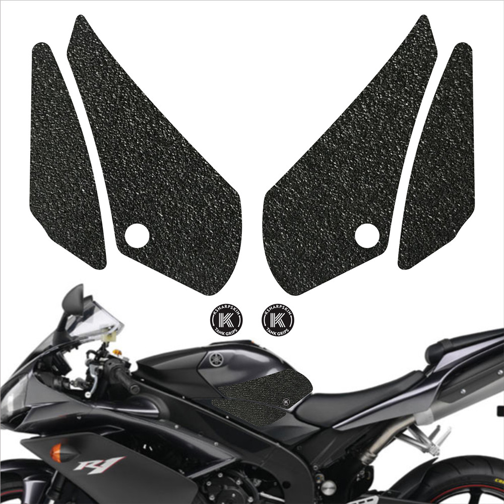 Adesivi Moto Antiscivolo Per Serbatoio - Grip Laterale In Rilievo Protettivo Per Ginocchia Per Suzuki V-Strom 650 DL650 (Modello D)
