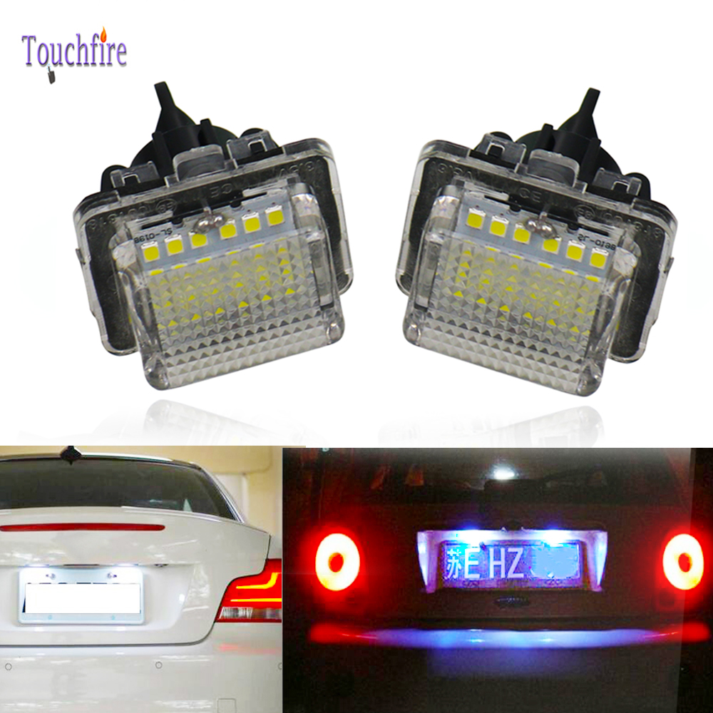 LED iluminación de la matrícula para mercedes benz w204 w205 w216 w218 w212 w221 w222