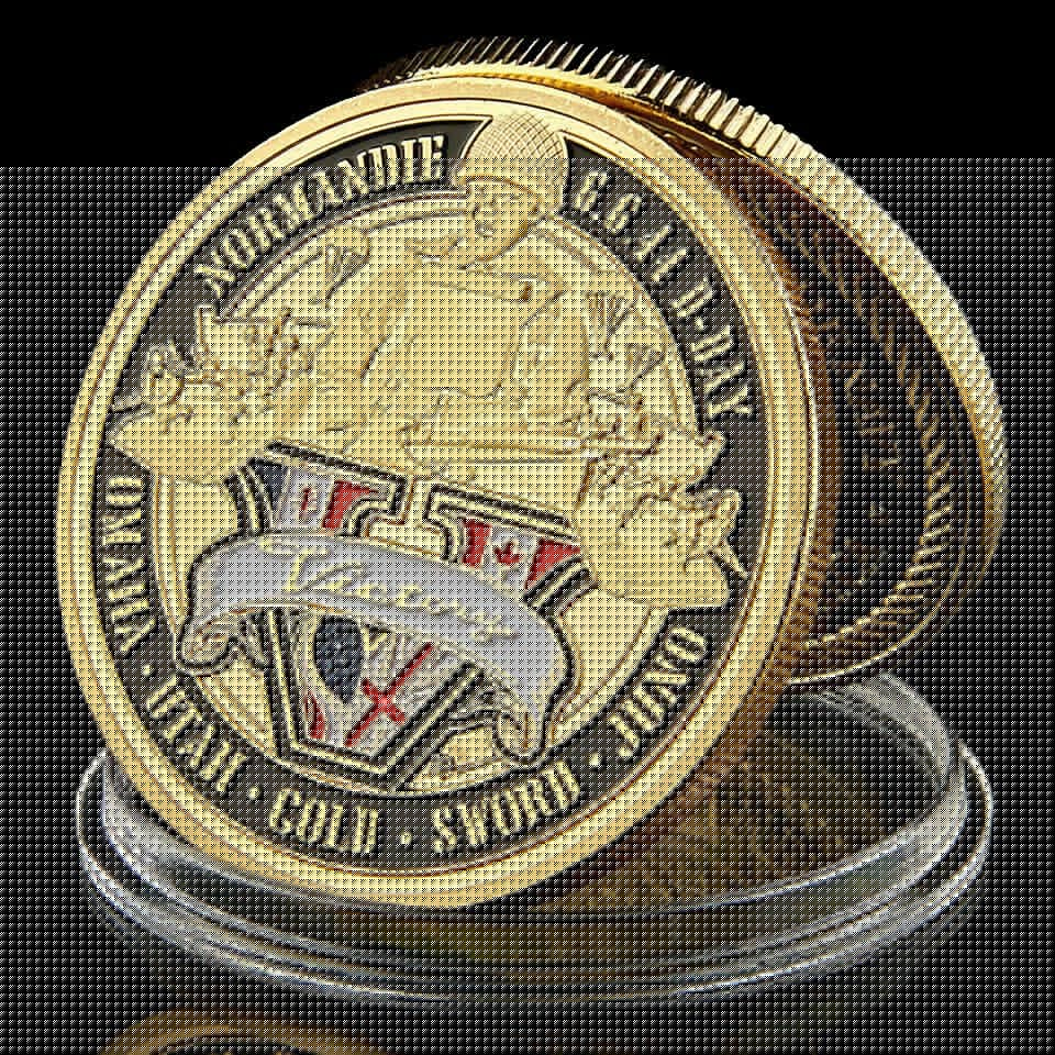 Challenge Coin Craft 70th Anniversary Battle Normandy Medal Of Army Military 1oz Gold Plated Badge Collectible-image-521789842