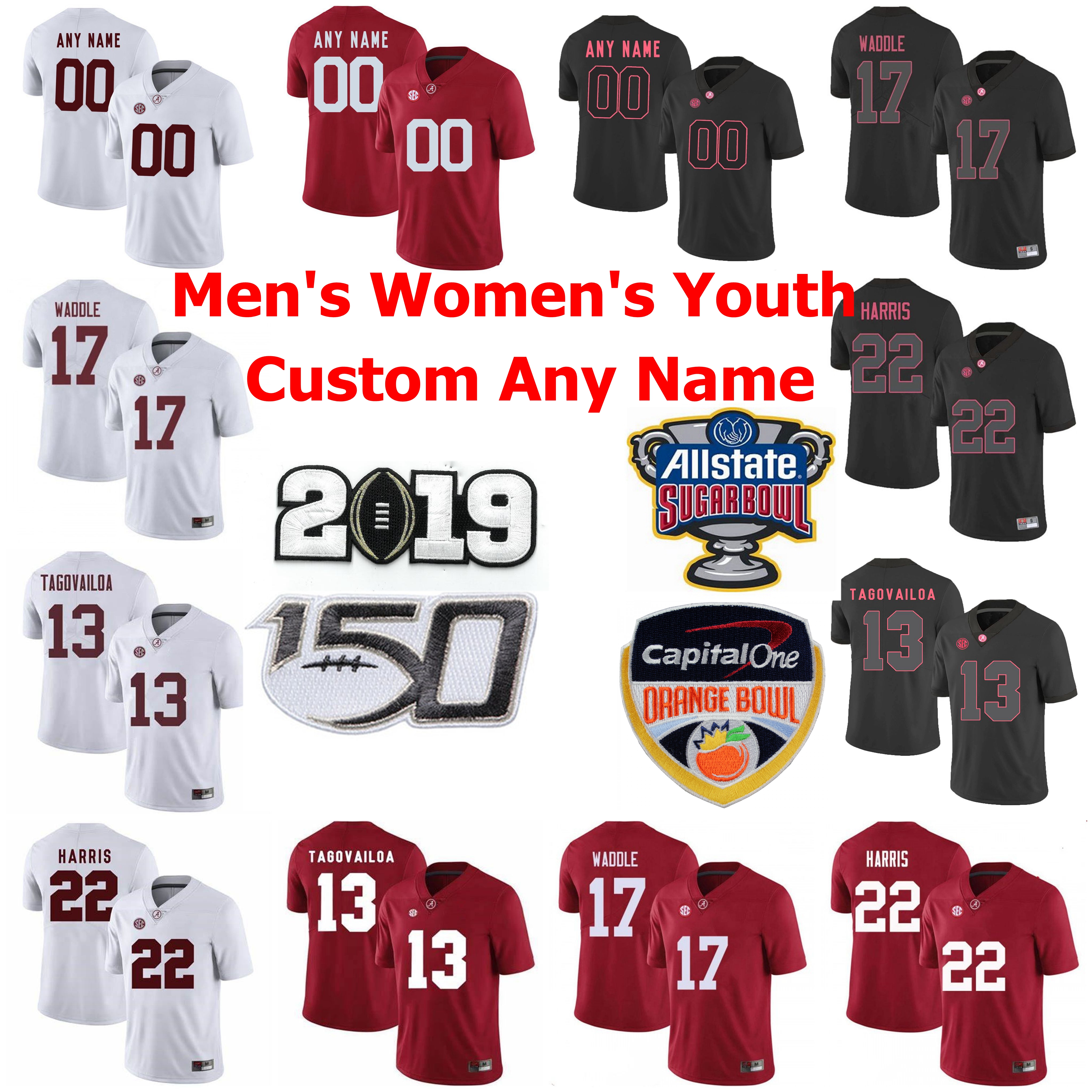

Alabama Crimson Tide College Football Jerseys Womens Brian Robinson Jr. Jersey Dylan Moses Irv Smith Jr. Taulia Tagovailoa T Custom Stitched, Mens red
