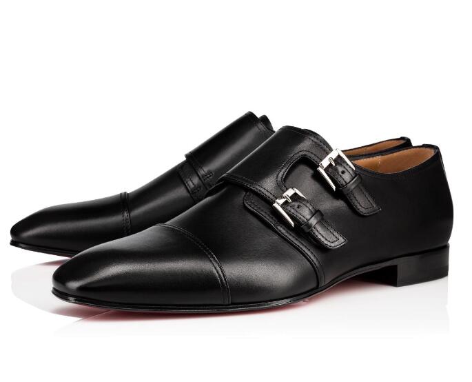 

Luxuious Red Bottom Oxford Walking Shoes For Women,Men Square Toe Footwear Mortimer Oxfords Loafers With Dress Wedding Shoes EUR40-47, Black