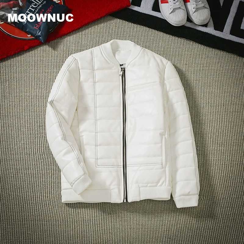 

MOOWNUC men coats New Winter Jacket Men Thick Warm Jacket Coat Casual Parka Warm Brand Clothing Men's Outerwear, Black