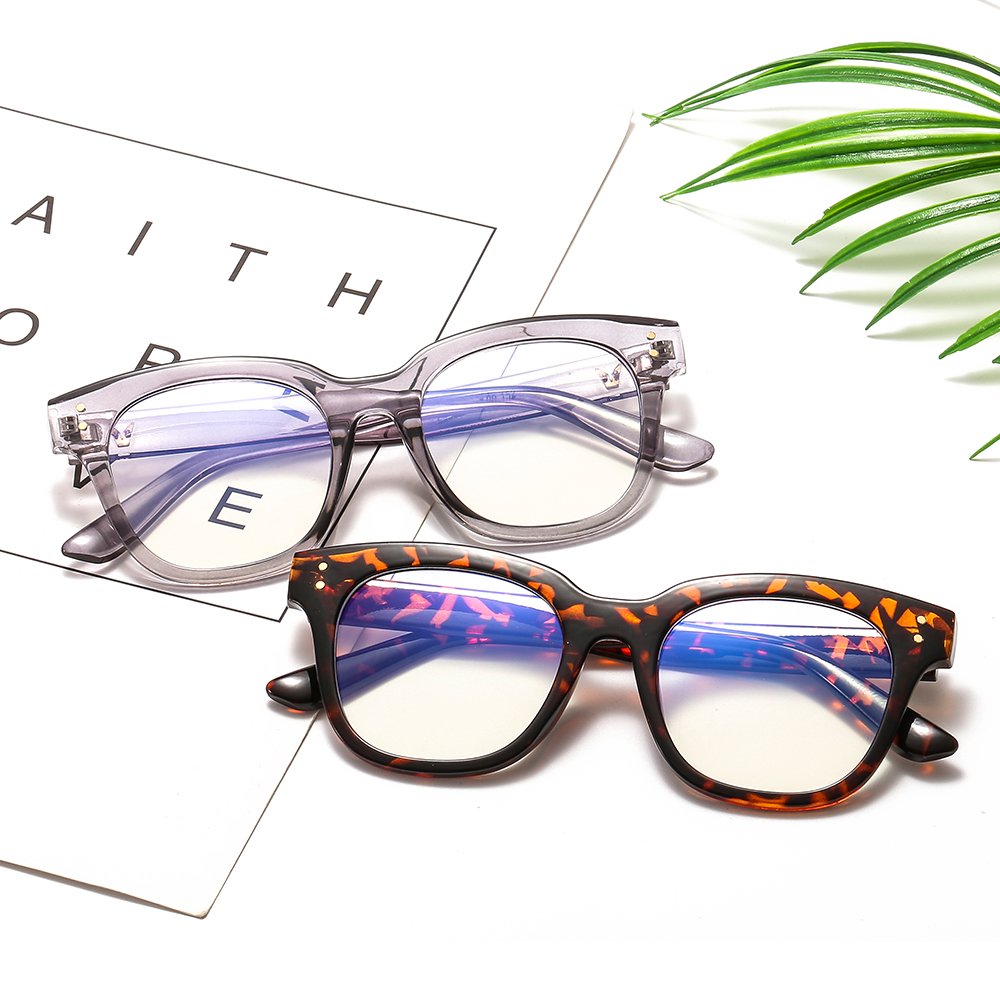 

Retro Square Optical Glasses Classic Full Frame Men Women Computer Clear Goggles Eyeglasses Unisex Reading Eyewear 5 colors Z3330