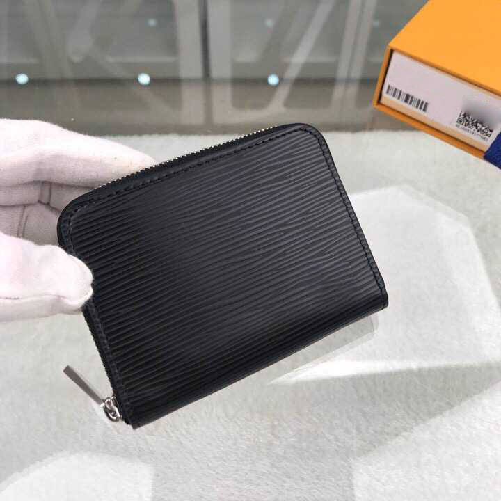 

Luxury Designer Style Zippy Coin Purse Key Pouch Small-Sized Leather Women Men Unisex Mini Wallet