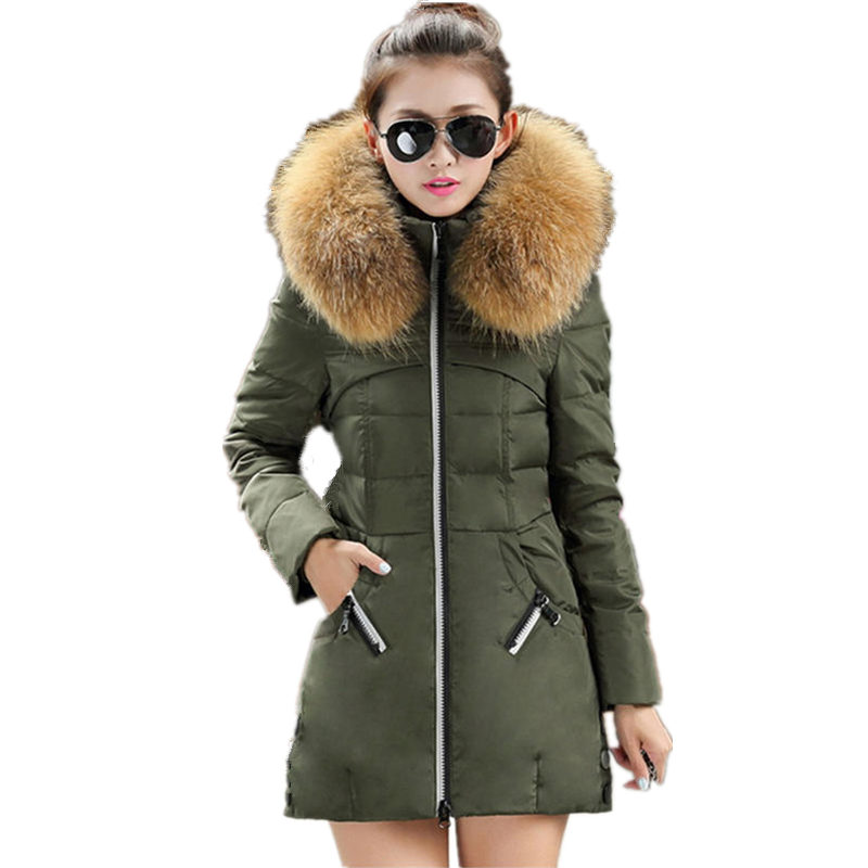 

6XL 7XL Down Cotton Coat Women Parka Warm Thicken Winter Jacket Women Padded Large Size Hooded Winter Coat Clothing Q1998, Red parka