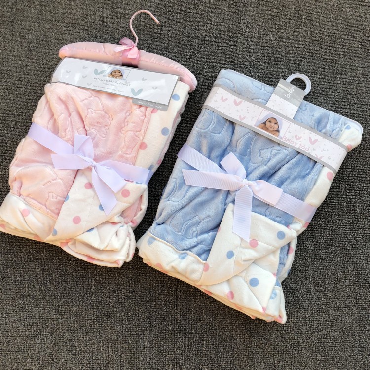 

Child Blanket Boutique Children Blanket BABY'S Gro-bag Velvet, Pink