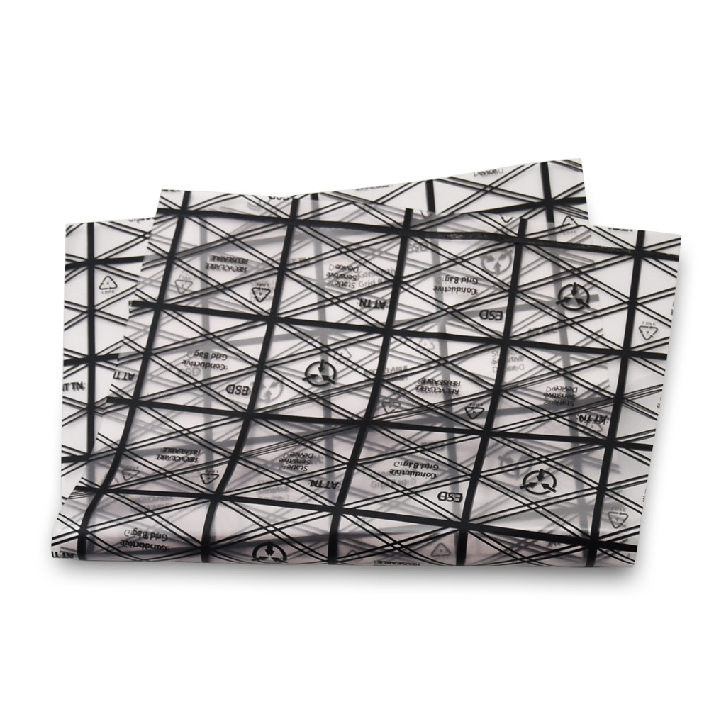 

Electronic Accessory Anti-Static Shielding Open Top Bag Computer Graphics Card Hard Disk Shielding Antistatic PE Packing Bags