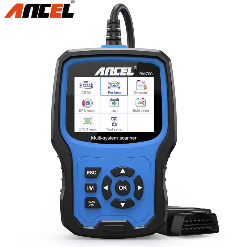 

ANCEL BM700 OBD2 Scanner for MINI EPB SAS Airbag TPMS Oil Reset Battery Tester Car Diagnostic Tool OBD2 Auto Scanner Free Update