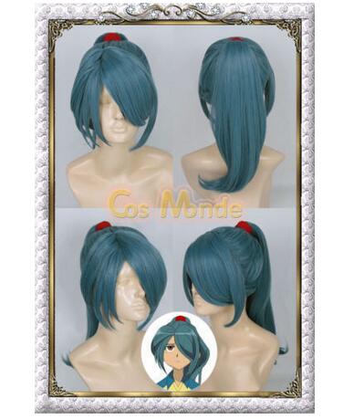 

Free shipping<< NEW Inazuma Eleven Kazemaru Itirouta Anime Cosplay Hair Wig Synthetic Wigs, Black;brown