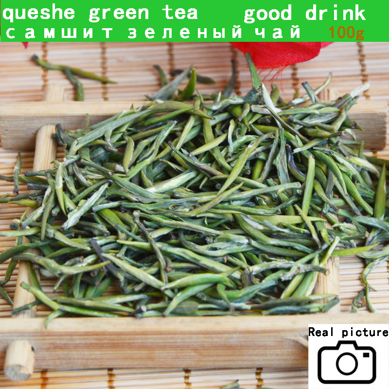 

green tea china Queshe good tea Zhuyeqing Organic Green Tea (Bamboo Leaf ) good drink 100g Free Shipping