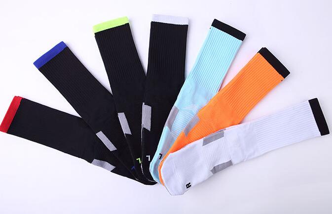 

Top fashion Basketball socks middle tube professional men sports socks running elite antiskid thickened towel bottom fitness yakuda training, Socks 03