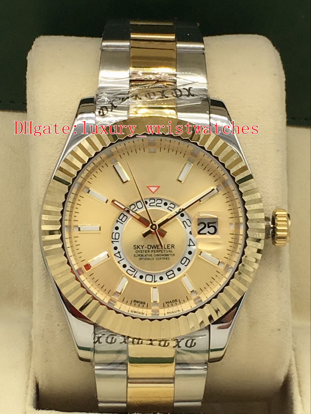

11 Style Topselling Top Wristwatchs 42mm 326938 326935 GMT Working Date 316L Stainless Steel 2813 Movement Mechanical Automatic Mens Watch Watches, Buy box