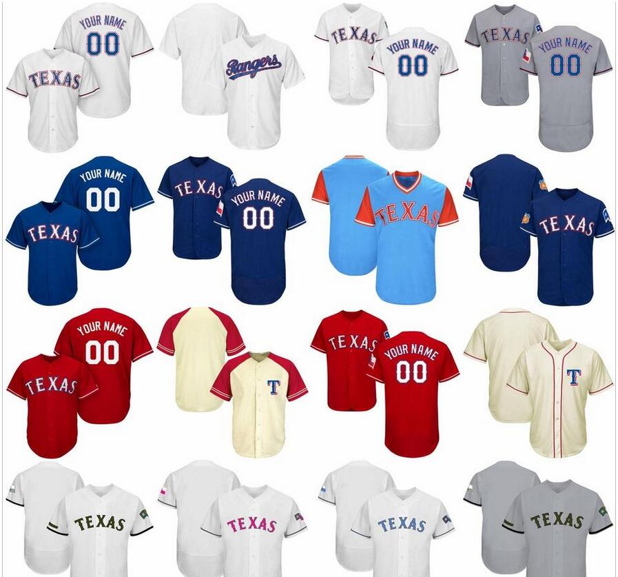 texas rangers jersey numbers